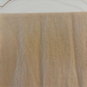 Elegant Cream White Cashmere Scarf